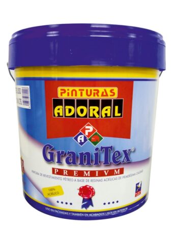 Revestimiento granitex pétreo blanco 14L