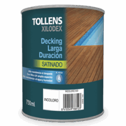 Decking larga duración satinado al agua