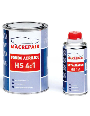 Aparejo fondo acrílico HS 4:1 0,8L+0,2L gris