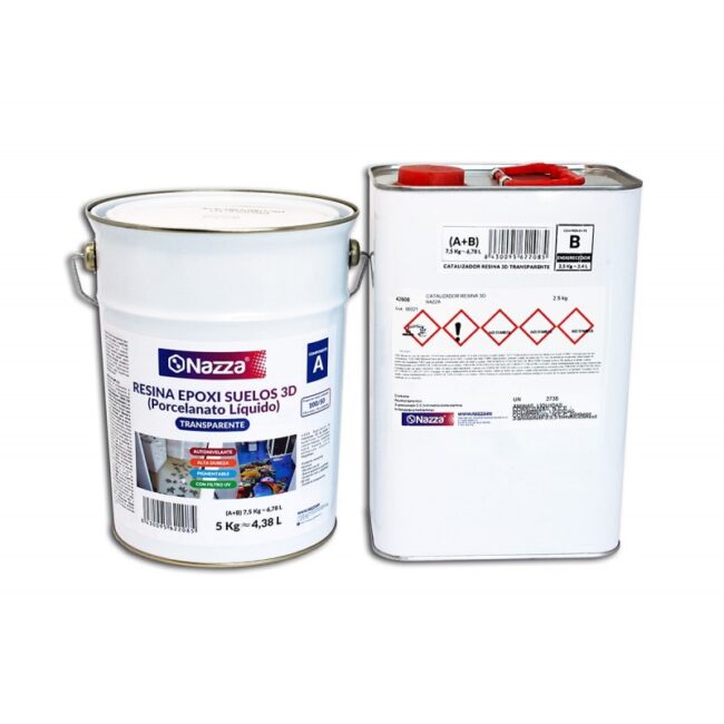 Resina epoxi 3D 7,5kg (A+B)