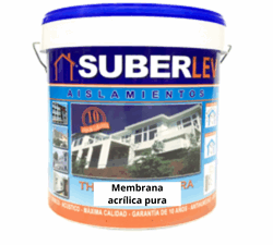 Membrana acrílica pura transparente 15 L