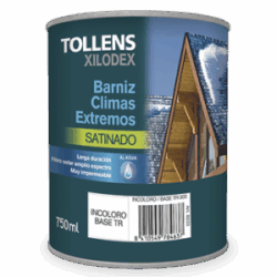 Barniz climas extremos al agua satinado 4 L