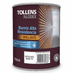 Barniz al agua brillo 4 L