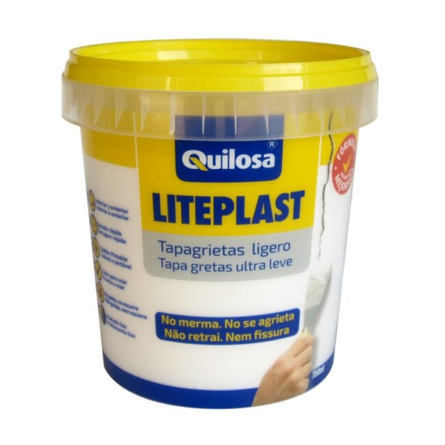 Masilla tapagrietas ligero literplast 750ml