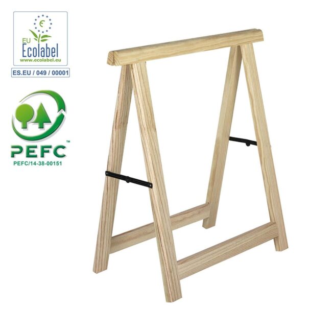 Caballete pino standar 75X73X5cm