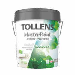 Pintura mate ecológica masterpaint 15L