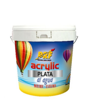 Esmalte acrílico plata 250ml - 750ml