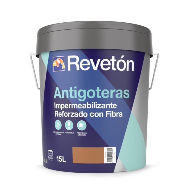 Antigoteras impermeabilizante reforzado con fibra