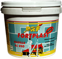 Masilla lista al uso elástica con fibra 400gr- 1kg- 5kg