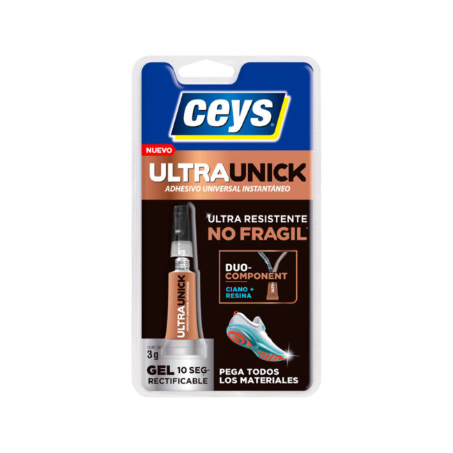 Adhesivo pegamento ultraunick gel 3gr.