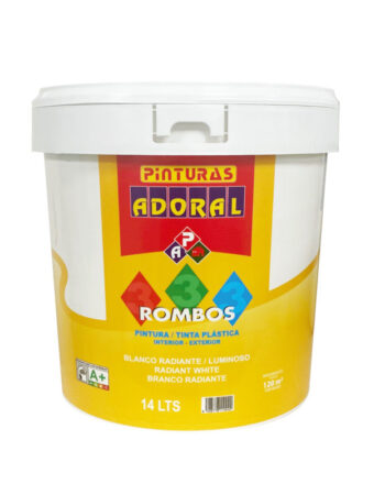 Pintura plástica int/ext 3 rombos 4 L