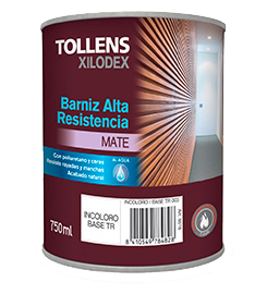 Barniz al agua mate 250ml-750ml - 4 L