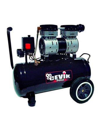 Compresor silencioso 1,5HP 24 litros
