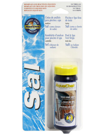 Cintas de análisis test para piscina y spa