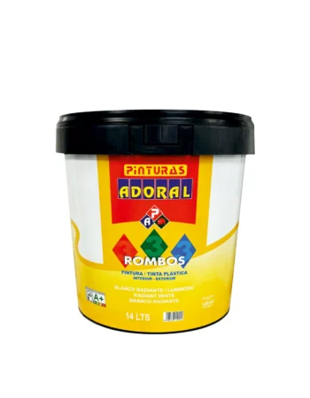 Pintura plástica int/ext 3 rombos 14L