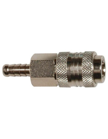 Enchufe rápido universal con racor para manguera.