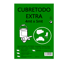 Plástico cubretodo extra grueso 4 X 5