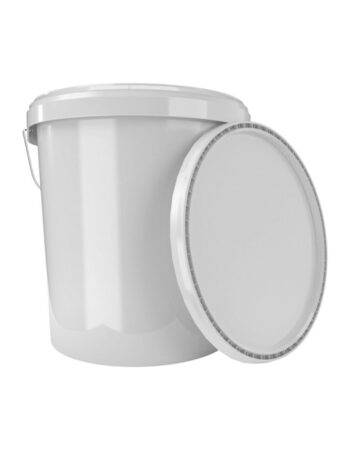Envase plástico cubo vacío 14L + tapadera