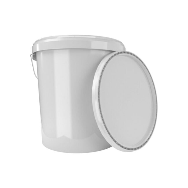 Envase plástico cubo vacío 3L + tapadera