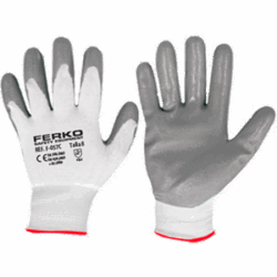 Guantes de nylon con poliuretano