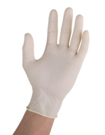 Guantes latex 10 und.