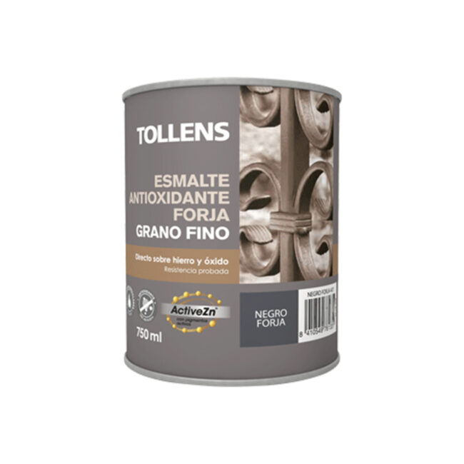 Esmalte antioxidante forja grano fino marrón óxido 4 L