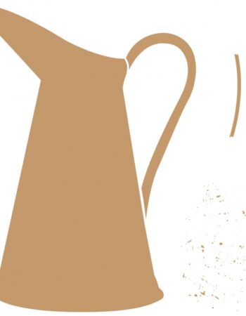 Plantilla figura jarrón