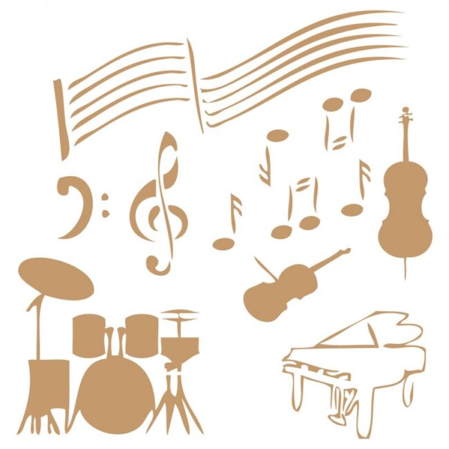 Plantilla composición musical