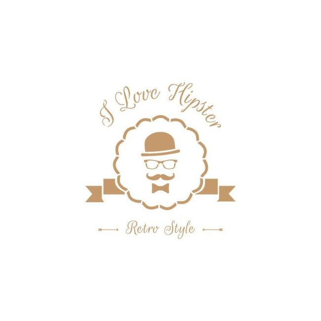 Plantilla love hipster