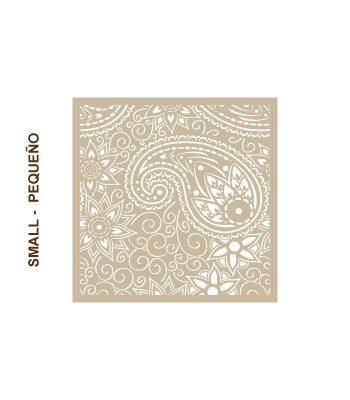 Plantilla paisley 002