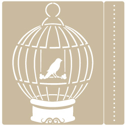 Animal 003 pájaro en jaula