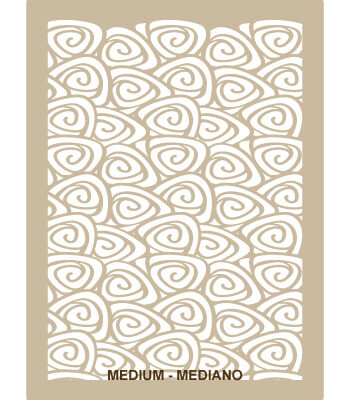 Plantilla geométrico 020 floral