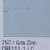 Gris zinz 757