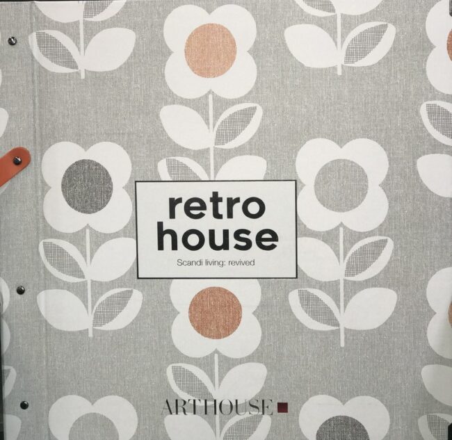 Papel pintado Retro house
