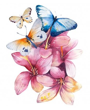 Vinilo floral 1002