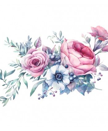 Vinilo floral 1009