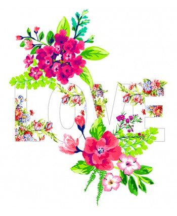 Vinilo floral 1016