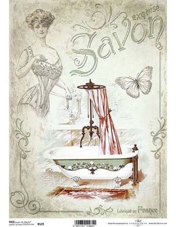 Papel de arroz R0529
