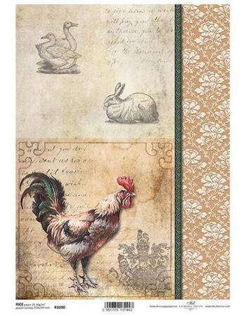 Papel de arroz R1090
