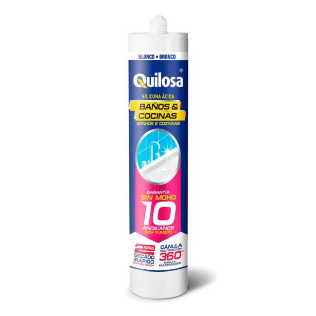 Silicona cocinas y baños antimoho 280ml