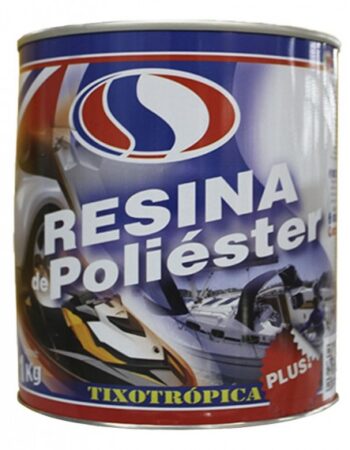 Resina de poliester + catalizador 1kg - 5 kg - 25kg