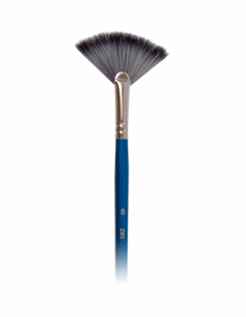 Pincel abanico toray mango corto
