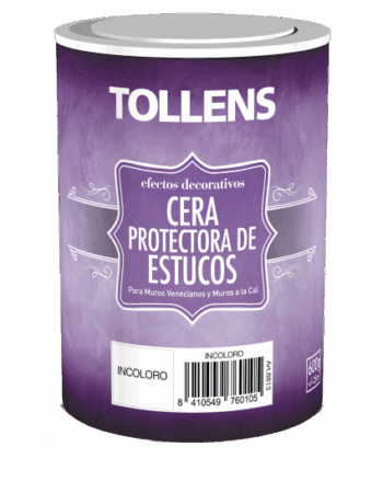 Cera protectora de estucos 600 gr