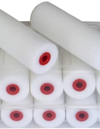 Pack de 10 unidades mini rodillo esponja poro 0 11cm