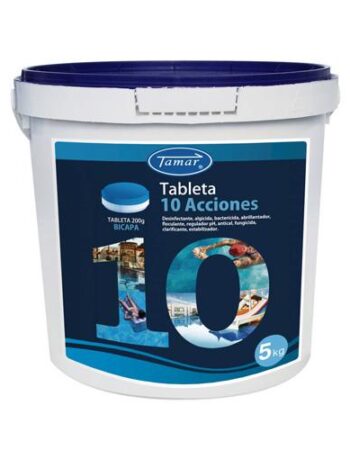 Cloro 10 acciones en tabletas 200gr. 5kg