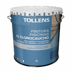 Pintura piscinas al clorocaucho  4 L - 15 L