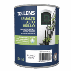 Esmalte acrílico alto brillo 4L