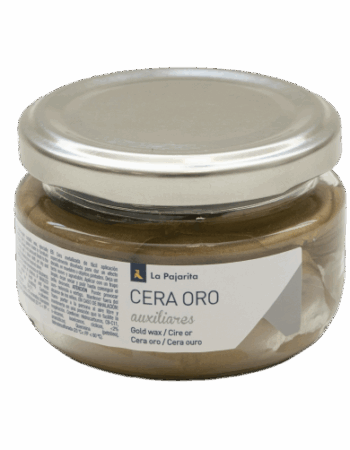 Cera solida metalizada oro 100ml