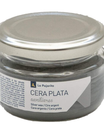 Cera solida metalizada plata 100ml