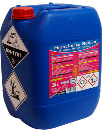 Hipoclorito sódico (cloro líquido) 25kg